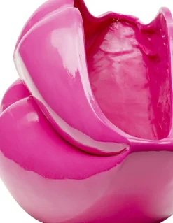 Vas Lips Rosa - Handmålad Unik dekorvas - KARE Design