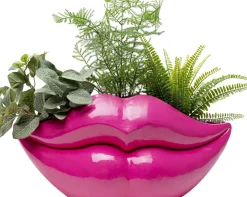 Vas Lips Rosa - Handmålad Unik dekorvas - KARE Design