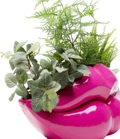 Vas Lips Rosa - Handmålad Unik dekorvas - KARE Design