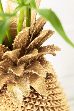 Vas Pineapple Guld, 50cm - KARE Design
