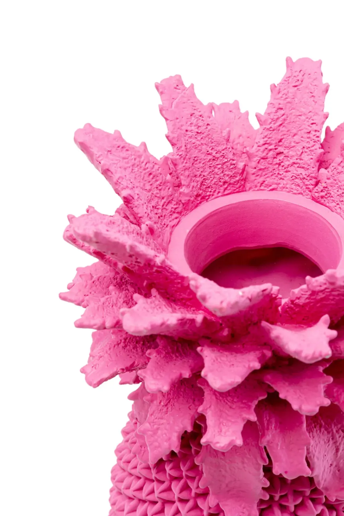 Vas Pineapple - Pink, 30cm - KARE Design