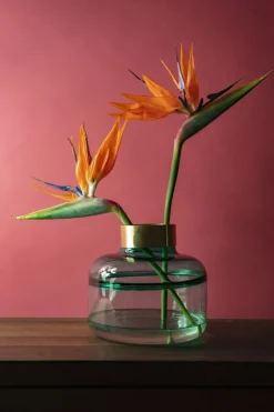 Vas Positano - Grönt Glas, 21cm - KARE Design