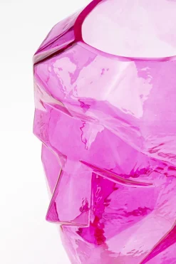Vas Prisma Face - Rosa, 30cm - KARE Design