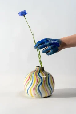 Vas Rivers Colore - Flerfärgad, 14cm - KARE Design