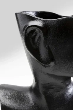 Vas Rostro Side - Svart, 27cm - KARE Design