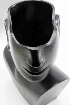Vas Rostro Side - Svart, 27cm - KARE Design