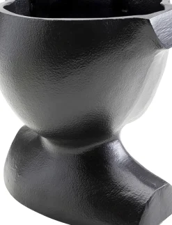 Vas Rostro - Svart, 17cm - KARE Design