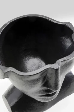 Vas Rostro - Svart, 17cm - KARE Design