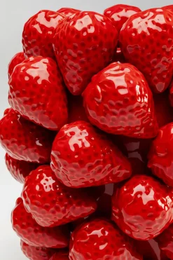 Vas Strawberries - Röd, 24cm - KARE Design