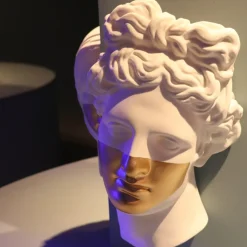 Väggdekor Apollo Vit/Guld - KARE Design