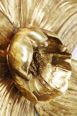 Väggdekoration Orchid Guld 44cm - KARE Design