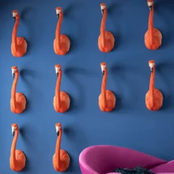Väggdekor Flamingo Road - Dekorativ Skulptur för Vägg, 72cm - KARE Design
