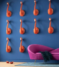 Väggdekor Flamingo Road - Dekorativ Skulptur för Vägg, 72cm - KARE Design