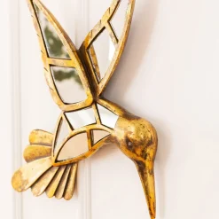 Väggdekor Hummingbird - Spegel Kolibri, 32cm - KARE Design