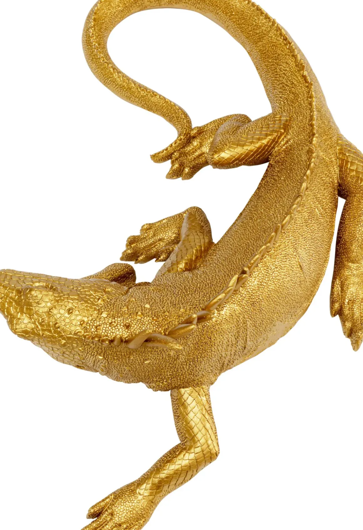 Väggdekor Lizard - Guld, 40cm - KARE Design
