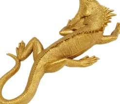 Väggdekor Lizard - Guld, 45cm - KARE Design