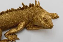 Väggdekor Lizard - Guld, 31cm - KARE Design