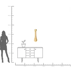 Väggdekor Ostrich - Dekorativ Skulptur Guld, 72cm - KARE Design