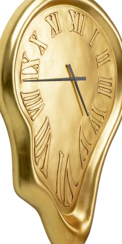 Väggklocka Big Drop - Guld 92x127cm - KARE Design