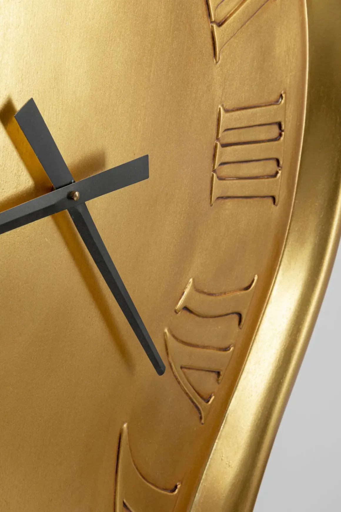 Väggklocka Big Drop - Guld 92x127cm - KARE Design