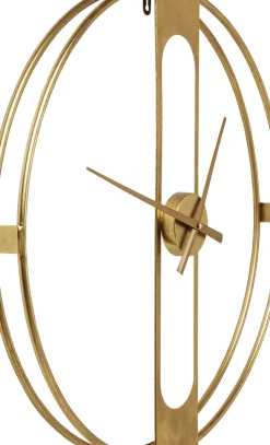 Väggklocka Clip Gold, Ø60cm - KARE Design