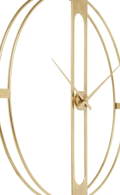 Väggklocka Clip Gold XL, Ø107cm - KARE Design