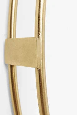 Väggklocka Clip Gold XL, Ø107cm - KARE Design