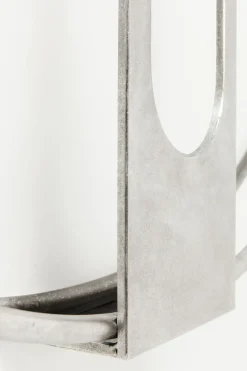 Väggklocka Clip Silver, Ø60cm - KARE Design