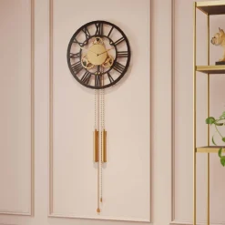 Väggklocka Clockwork, 124x46cm - KARE Design