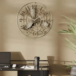 Väggklocka Fan Blade, Ø61cm - KARE Design