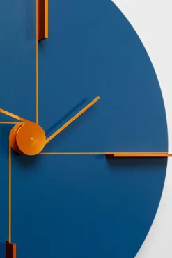 Väggklocka Felice - Blå Ø30cm - KARE Design