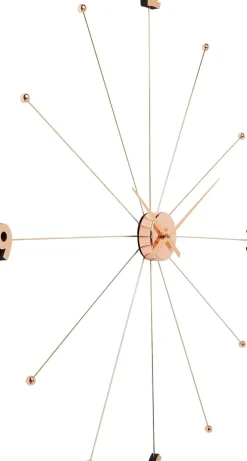 Väggklocka Like Umbrella, Rosegold Ø100 - KARE Design