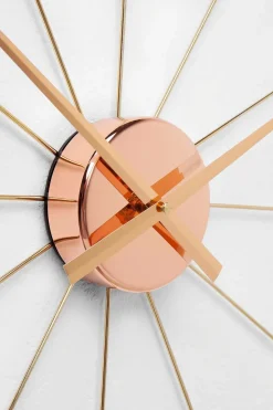 Väggklocka Like Umbrella, Rosegold Ø100 - KARE Design
