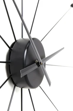 Väggklocka Like Umbrella - Svart, Ø100 - KARE Design