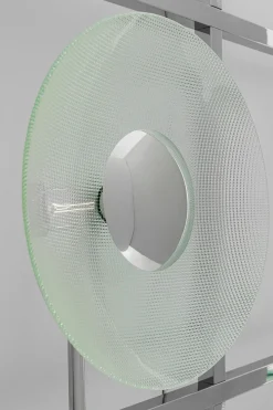 Vägglampa Ufo - 12 Lampor i Ram Krom/Glas, 139x184cm - KARE Design