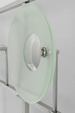Vägglampa Ufo - 12 Lampor i Ram Krom/Glas, 139x184cm - KARE Design