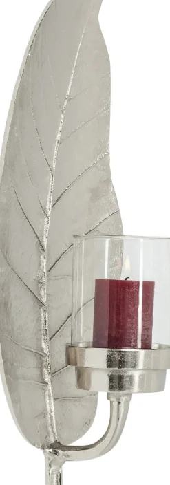 Väggljusstake Leaf - Blad Silver - KARE Design