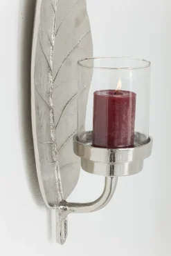 Väggljusstake Leaf - Blad Silver - KARE Design