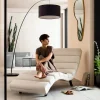 Vilfåtölj Balou Cream, 190cm - KARE Design