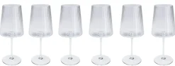 Vinglas Riffle - Räfflat Glas - KARE Design