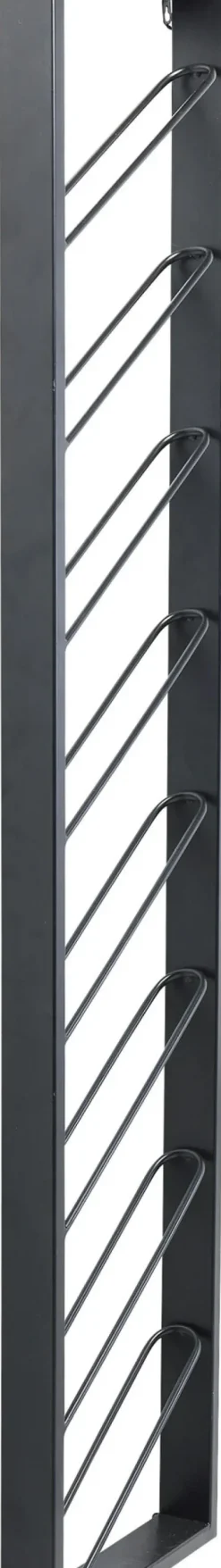Vinhylla Bistro - Vägghängt Vinställ Svart, 36x160cm - KARE Design