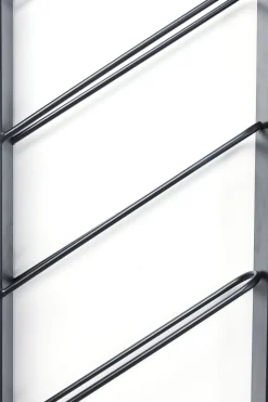 Vinhylla Bistro - Vägghängt Vinställ Svart, 36x160cm - KARE Design