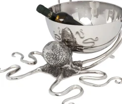 Vinkylare Octopus - Dekorativ Vinkylare Silver - KARE Design