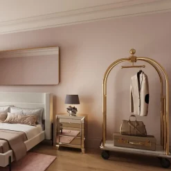 VIP Bagagevagn Vegas - Guld - KARE Design